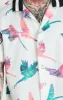 Ecru Print Bowling Shirt sold by Siksilk