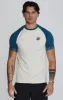 Ecru Blue Tech T-Shirt sold by Siksilk