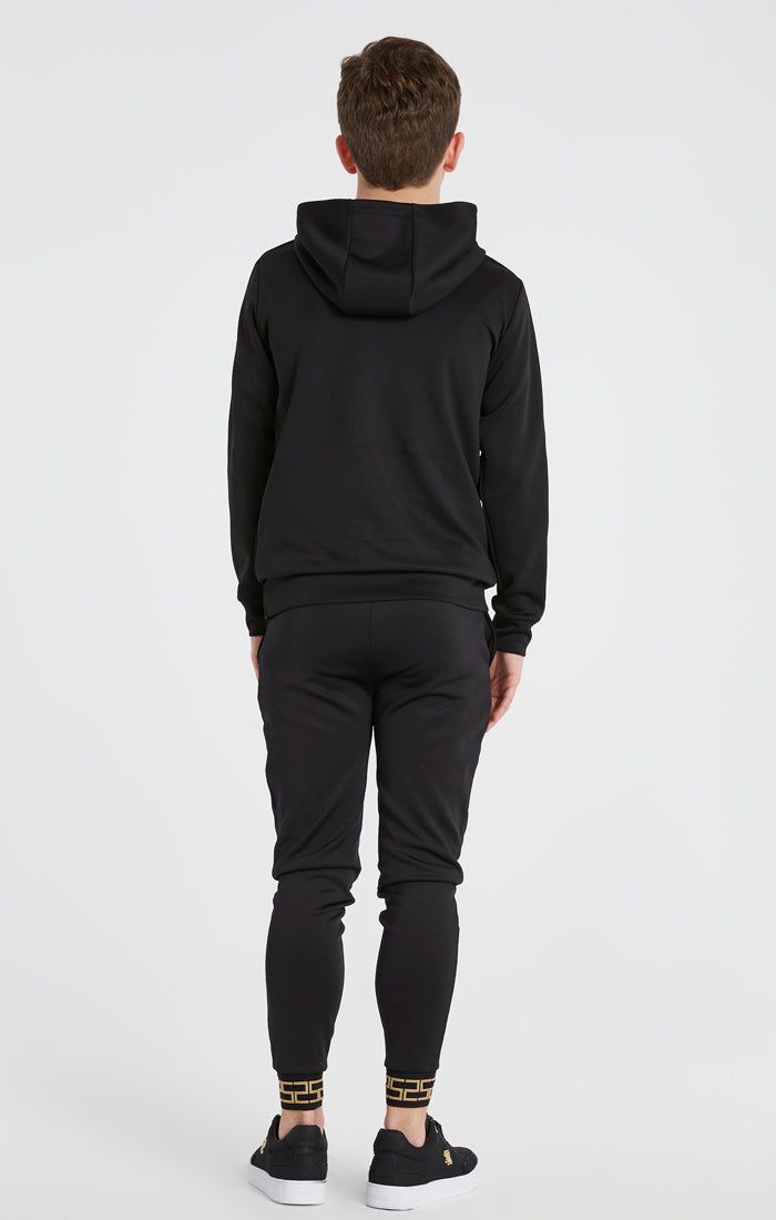 Boys Black Taped Overhead Hoodie sold by Siksilk product image thumbnail 6
