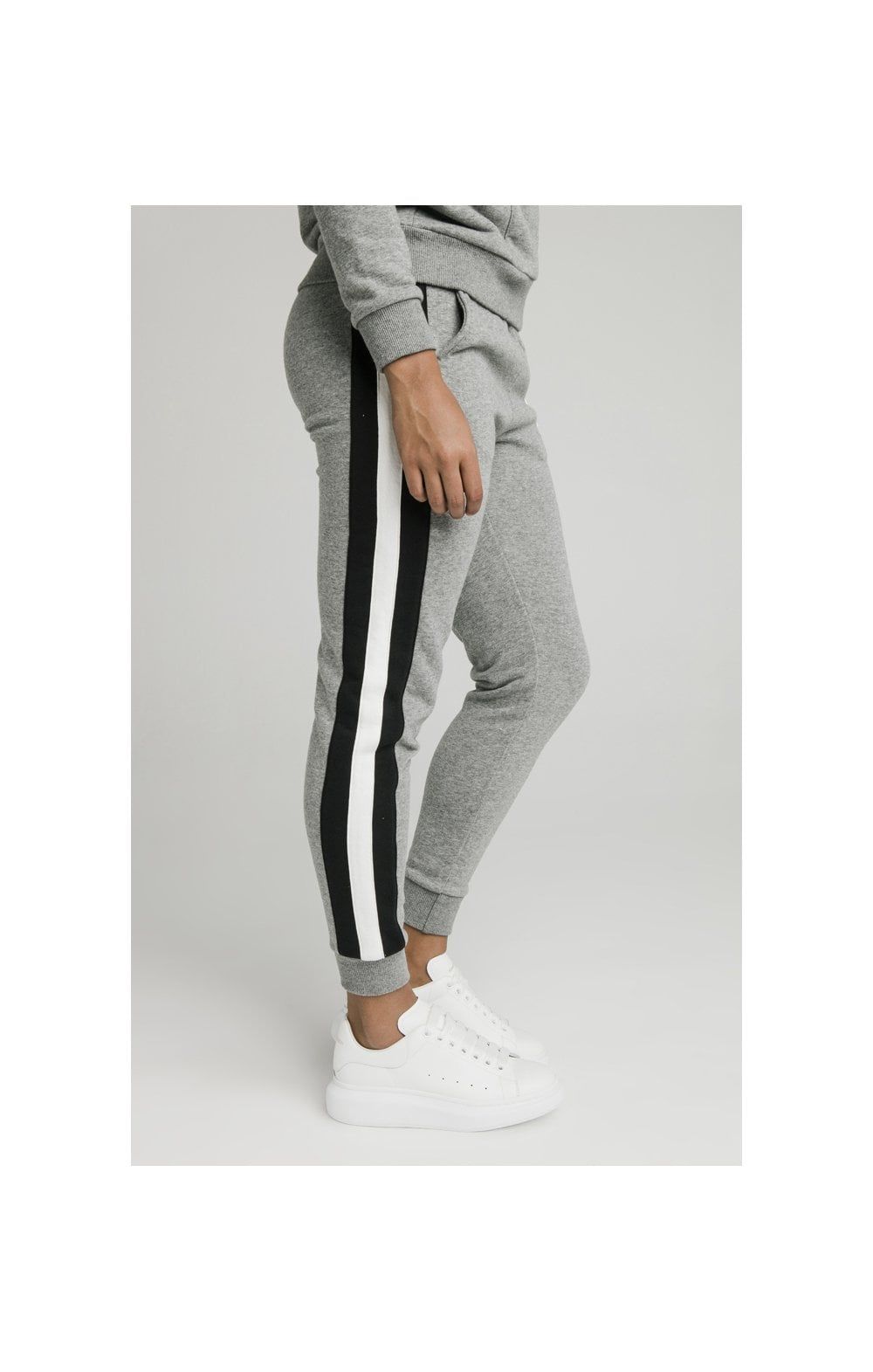 SikSilk Luxe Track Pants - Grey Marl sold by Siksilk product image thumbnail 3