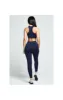 Navy Essential Gym Bralette sold by Siksilk