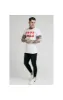 SikSilk x FaZe Apex Elastic Cuff Gym Tee - White sold by Siksilk