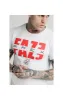 SikSilk x FaZe Apex Elastic Cuff Gym Tee - White sold by Siksilk