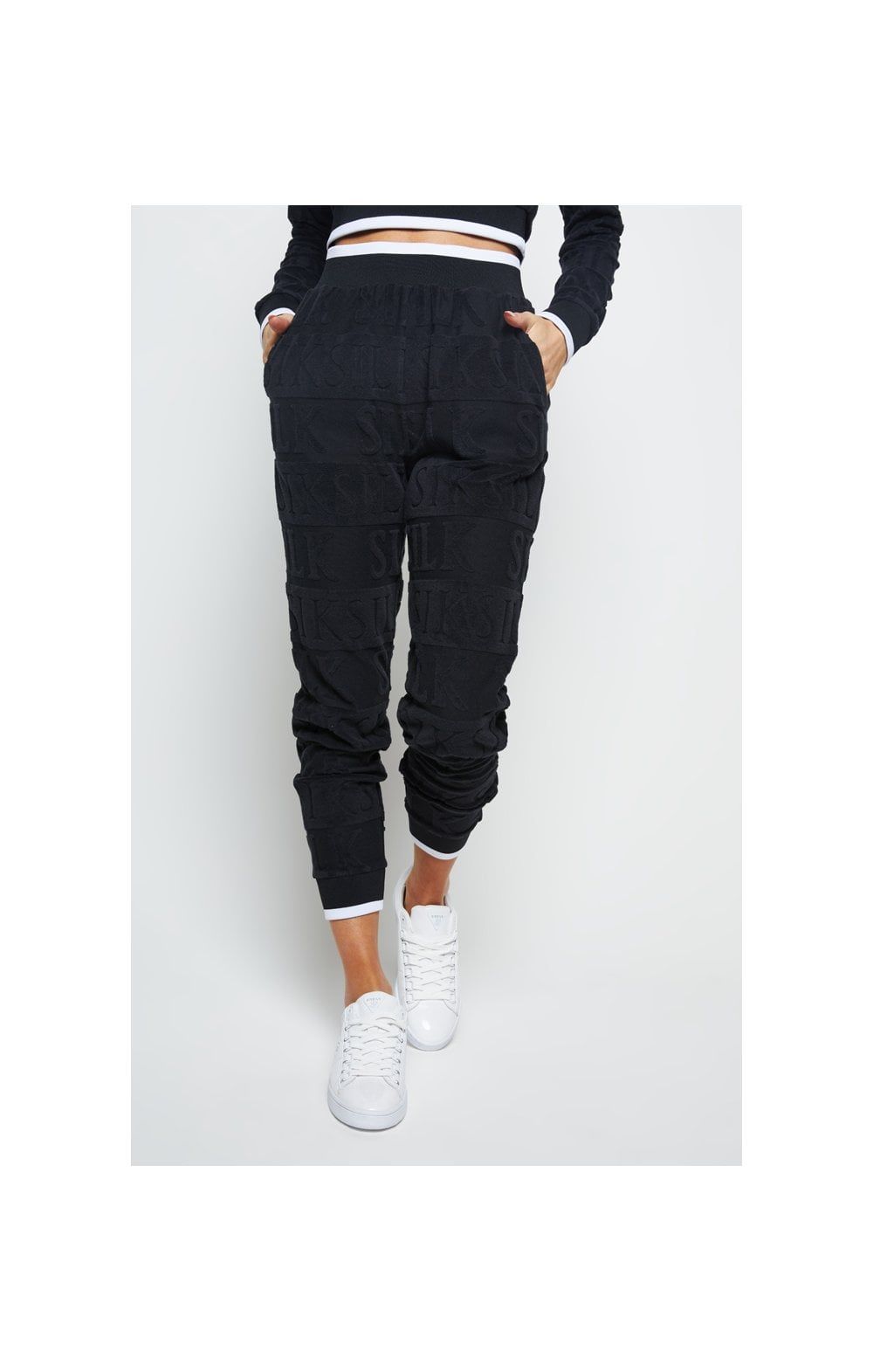 SikSilk Inverse Track Pants - Black sold by Siksilk product image thumbnail 2