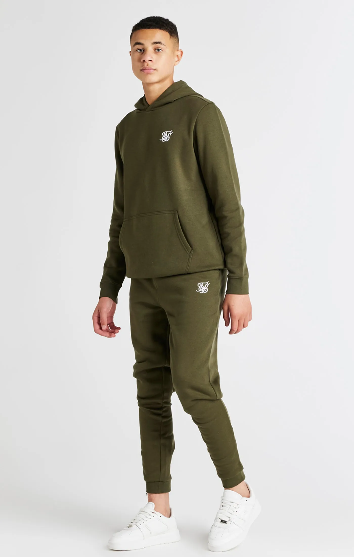 Boys Khaki Cuffed Jogger sold by Siksilk product image thumbnail 3