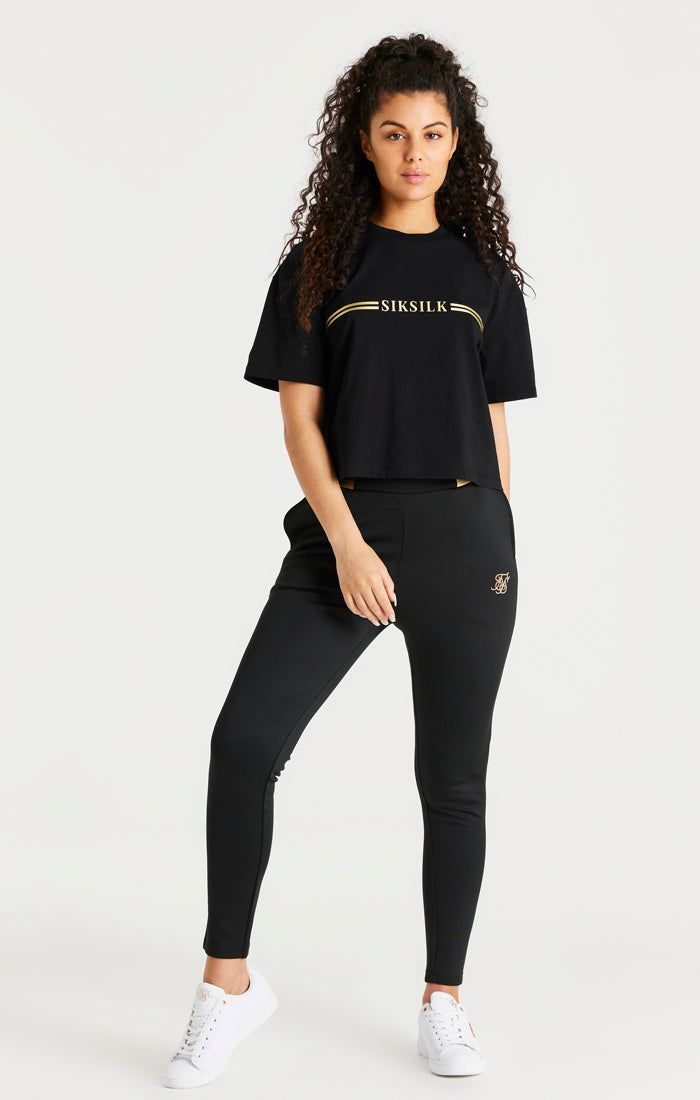 Black Track Pant sold by Siksilk product image thumbnail 6