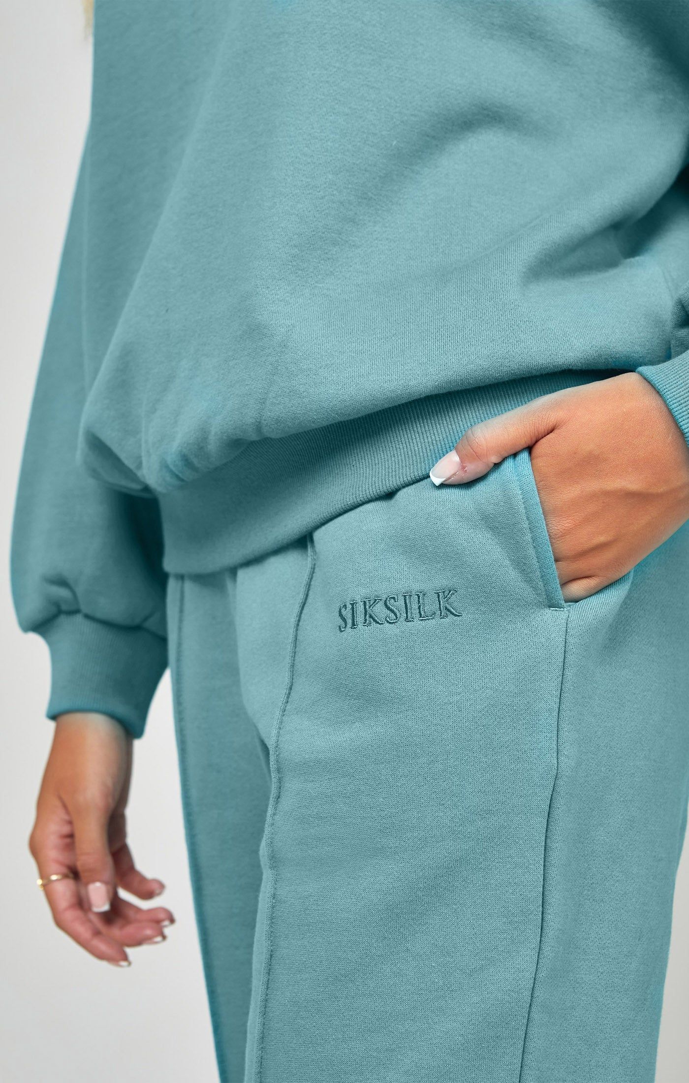 Green Oversize Joggers sold by Siksilk product image thumbnail 6