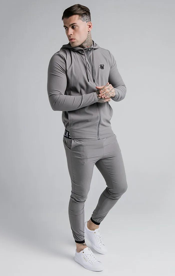 SikSilk RipStop Agility Zip Through Hoodie – Grey sold by Siksilk product image thumbnail 4