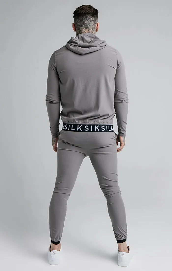 SikSilk RipStop Agility Zip Through Hoodie – Grey sold by Siksilk product image thumbnail 5