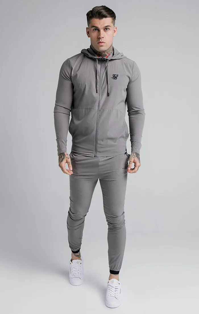 SikSilk RipStop Agility Zip Through Hoodie – Grey sold by Siksilk product image thumbnail 3