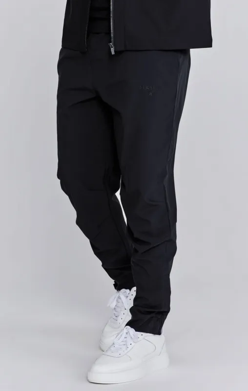 Black Smart Joggers sold by Siksilk