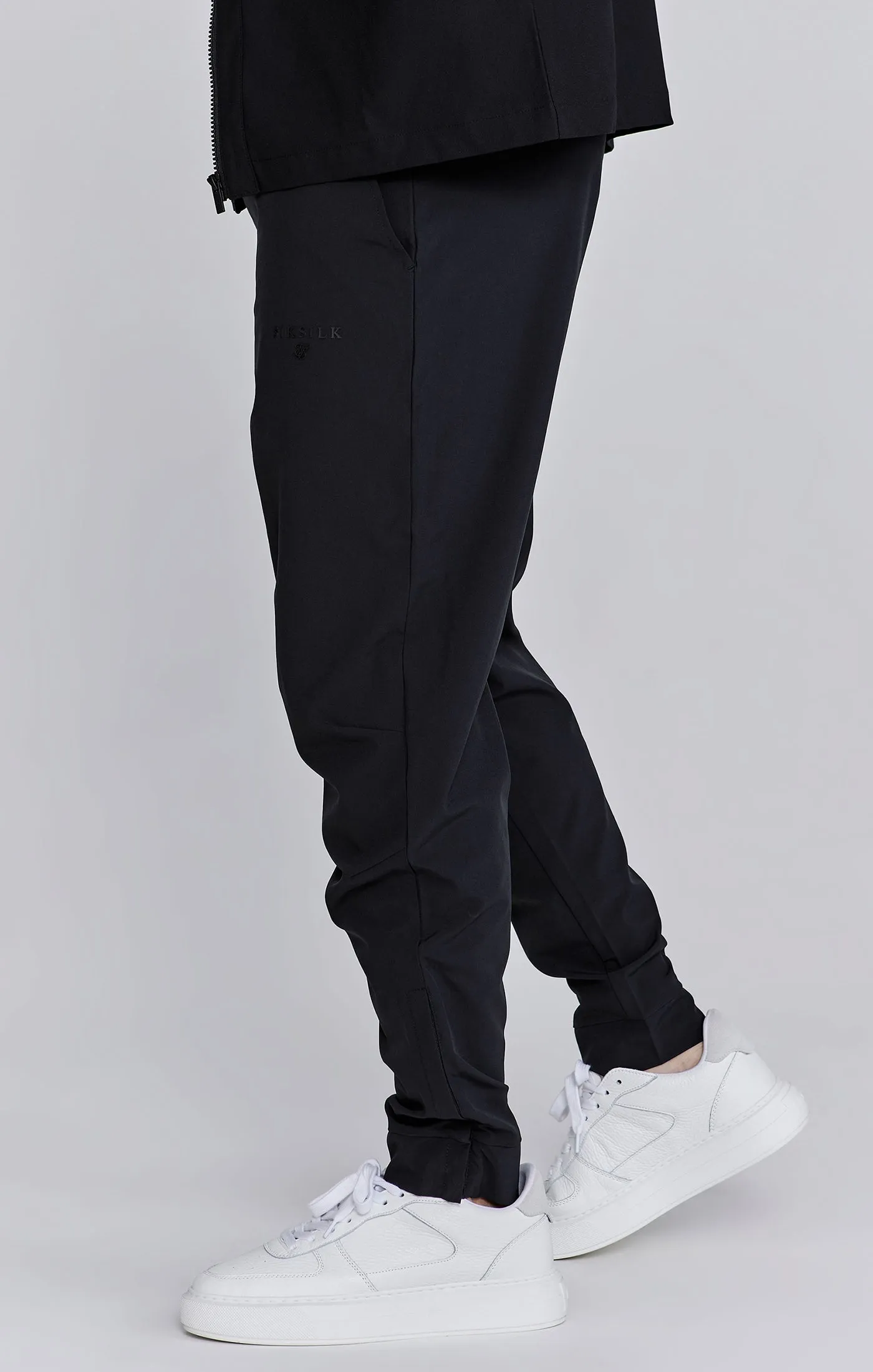 Black Smart Joggers sold by Siksilk product image thumbnail 3