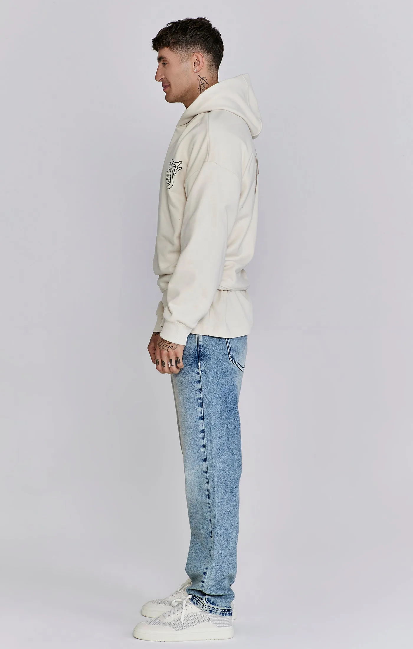 Ecru Graphic Hoodie sold by Siksilk product image thumbnail 4