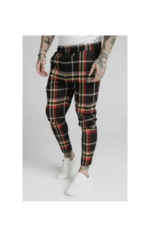 SikSilk Smart Cuff Pants - Mutil Grain Check sold by Siksilk