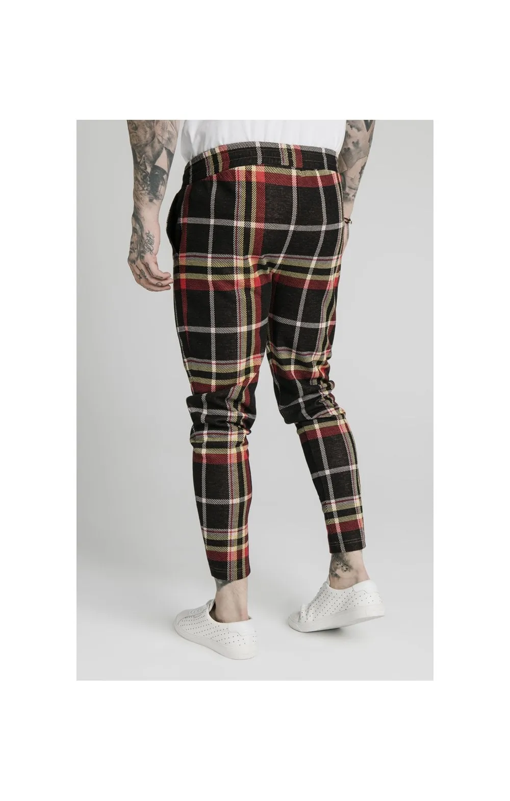 SikSilk Smart Cuff Pants - Mutil Grain Check sold by Siksilk product image thumbnail 2