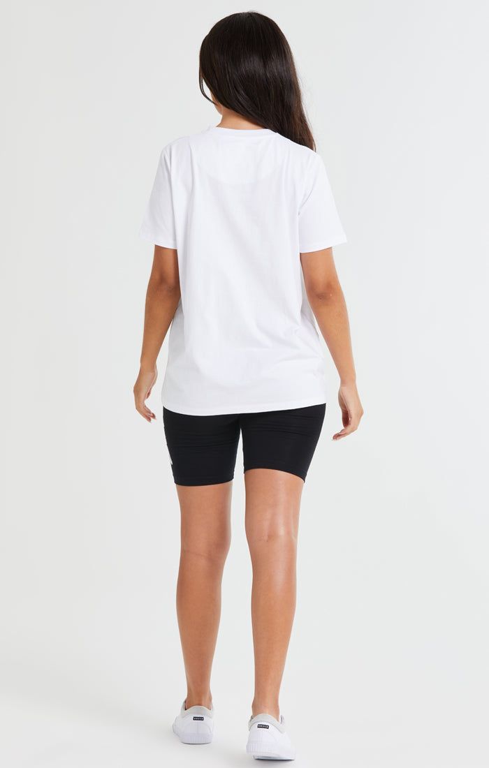 SikSilk Essential Boyfriend Tee - White sold by Siksilk product image thumbnail 5