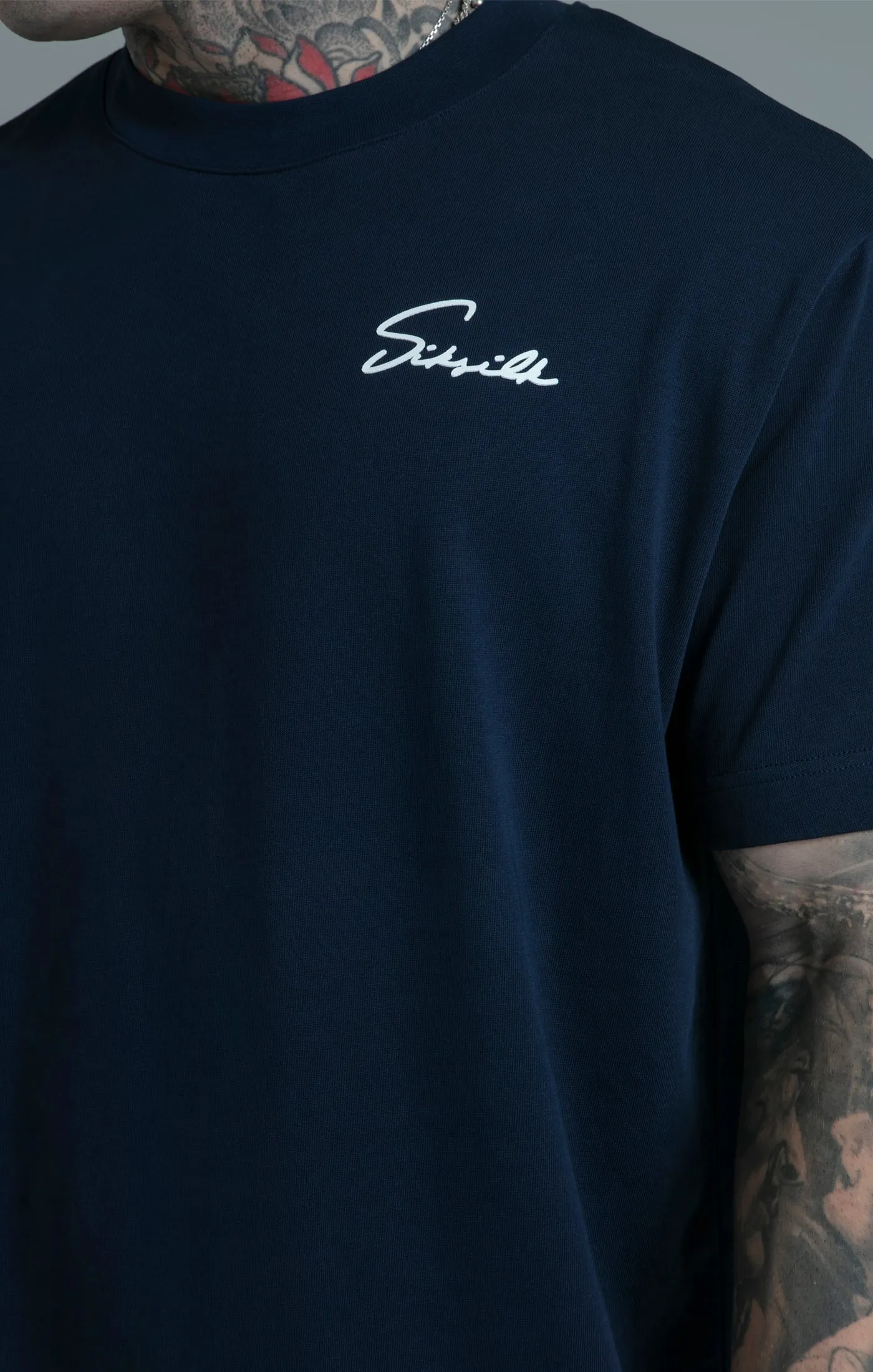 Script T-Shirt sold by Siksilk product image thumbnail 3