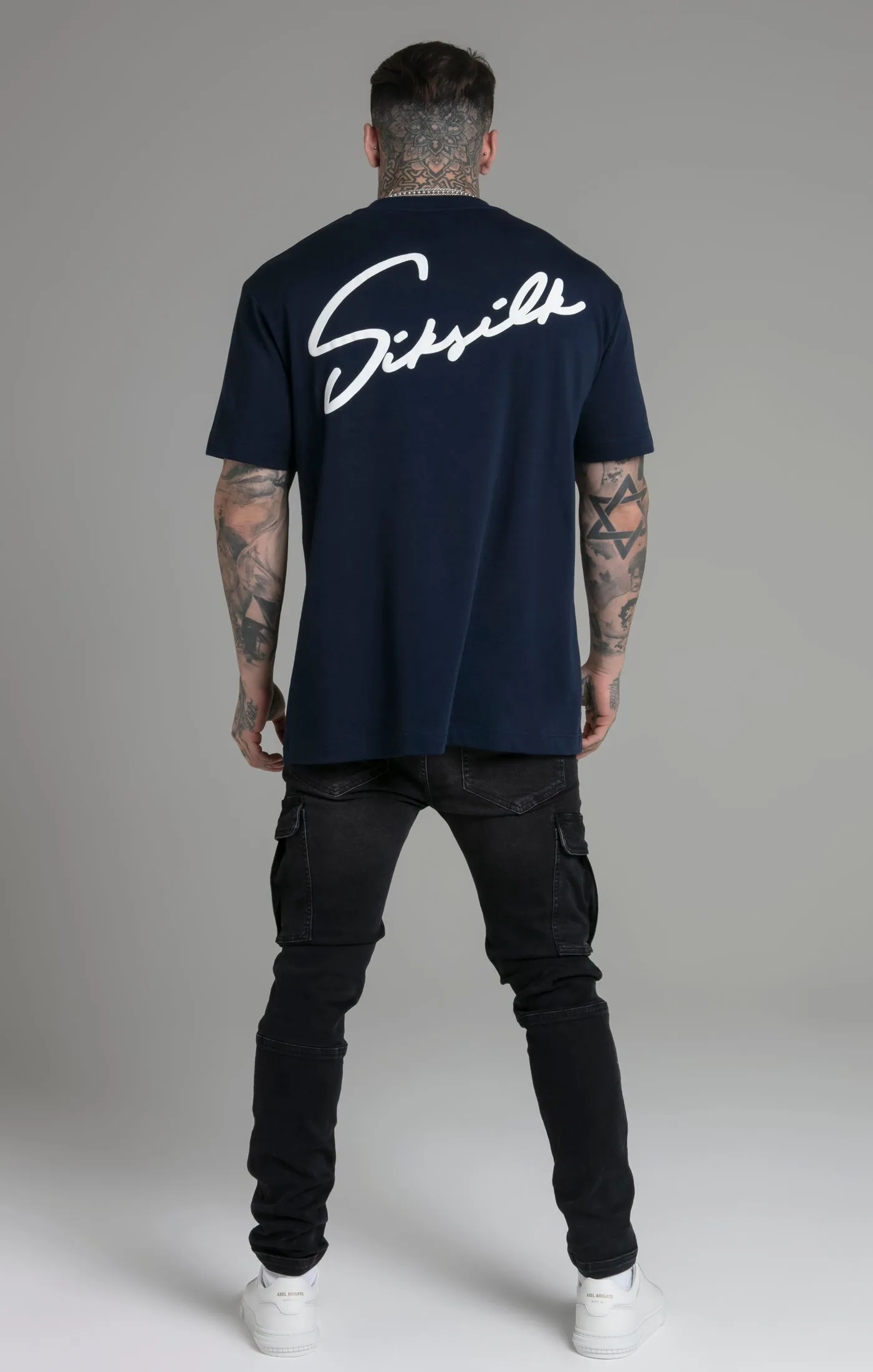 Script T-Shirt sold by Siksilk product image thumbnail 5