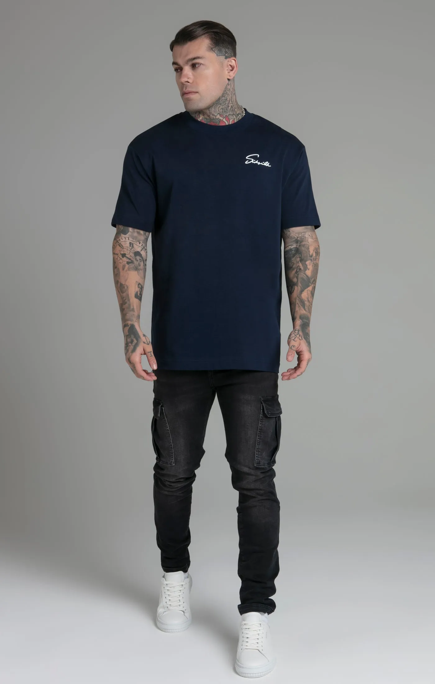 Script T-Shirt sold by Siksilk product image thumbnail 2