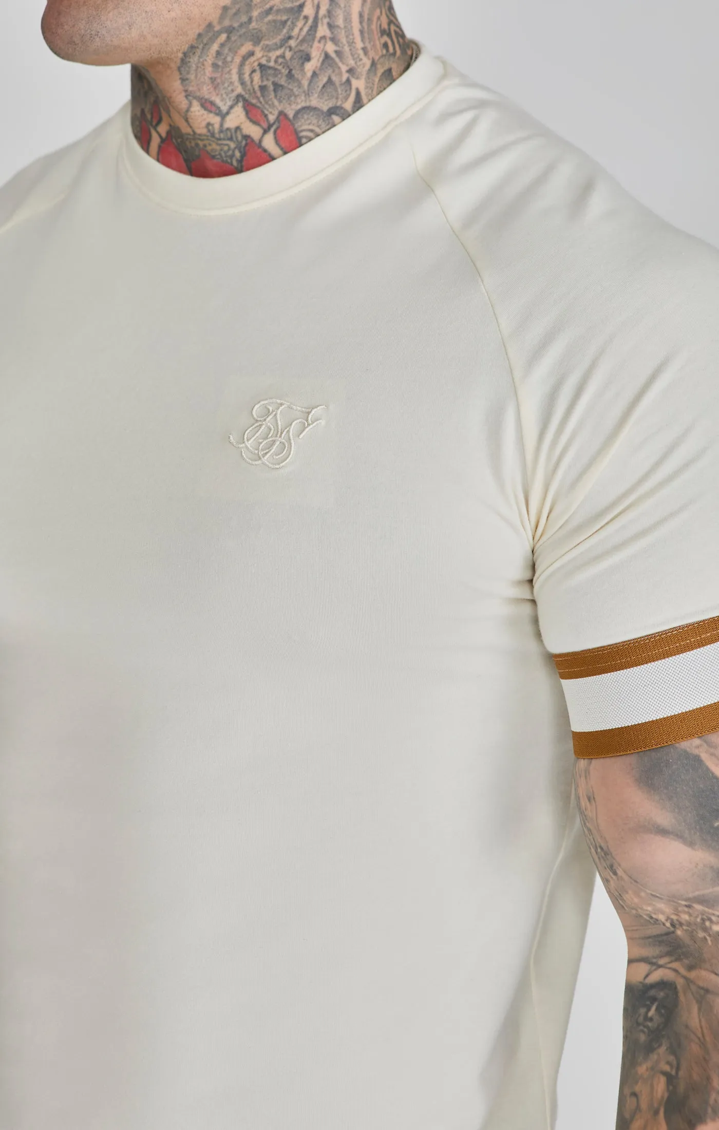 Ecru Tech T-Shirt sold by Siksilk product image thumbnail 3