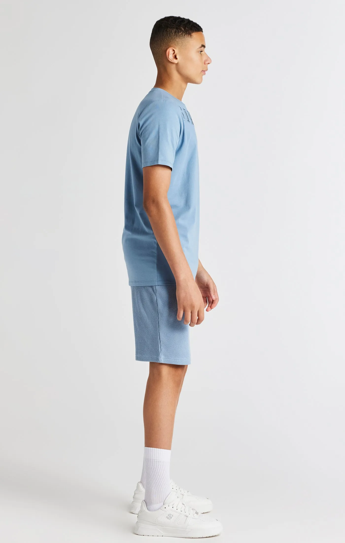 Boys Grey Short Sleeve T-Shirt sold by Siksilk product image thumbnail 4