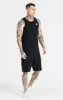 Black Essential Jersey Short sold by Siksilk