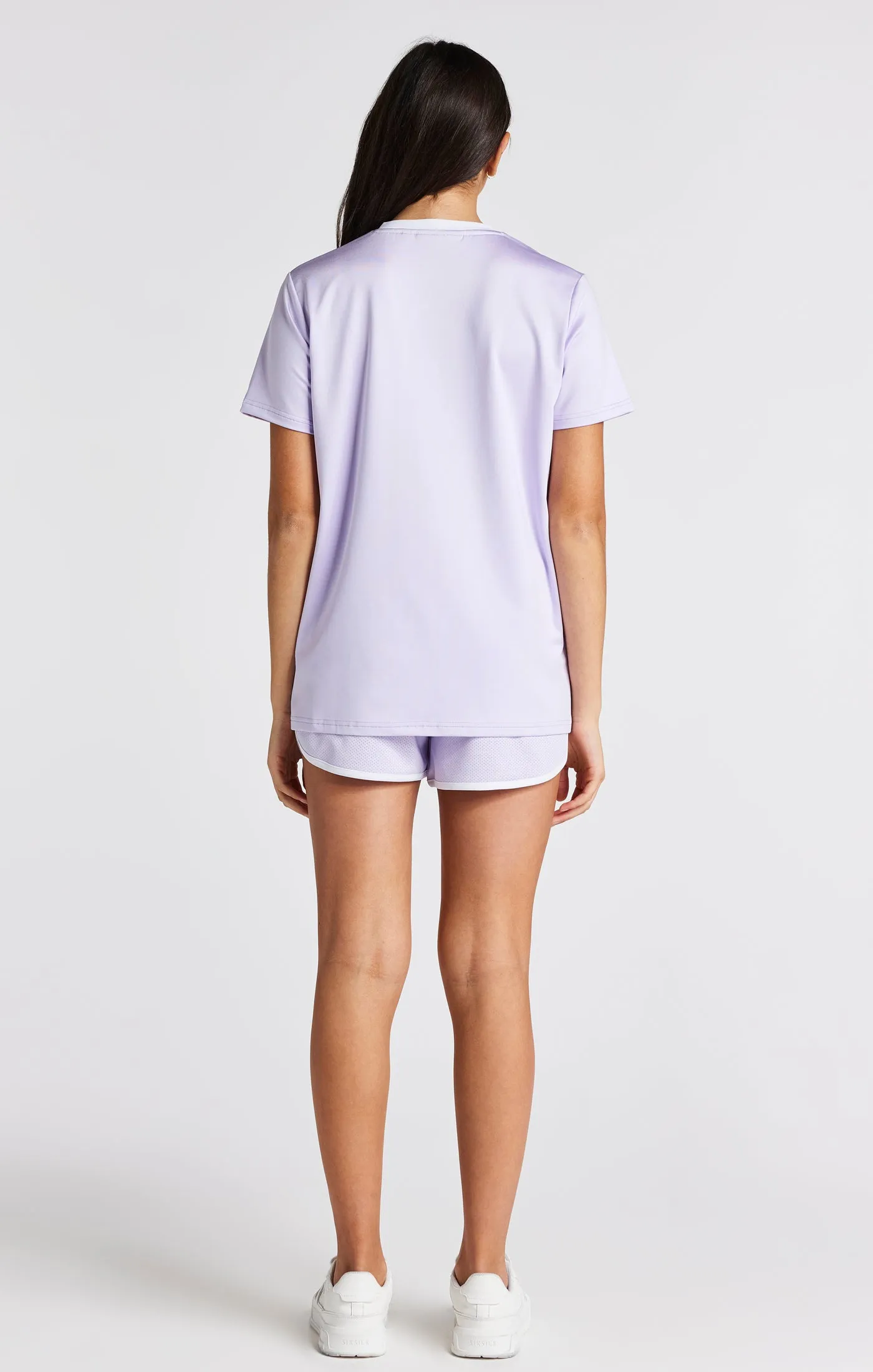 Girls Purple Retro Football Jersey sold by Siksilk product image thumbnail 5