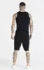 Black Essential Jersey Short sold by Siksilk