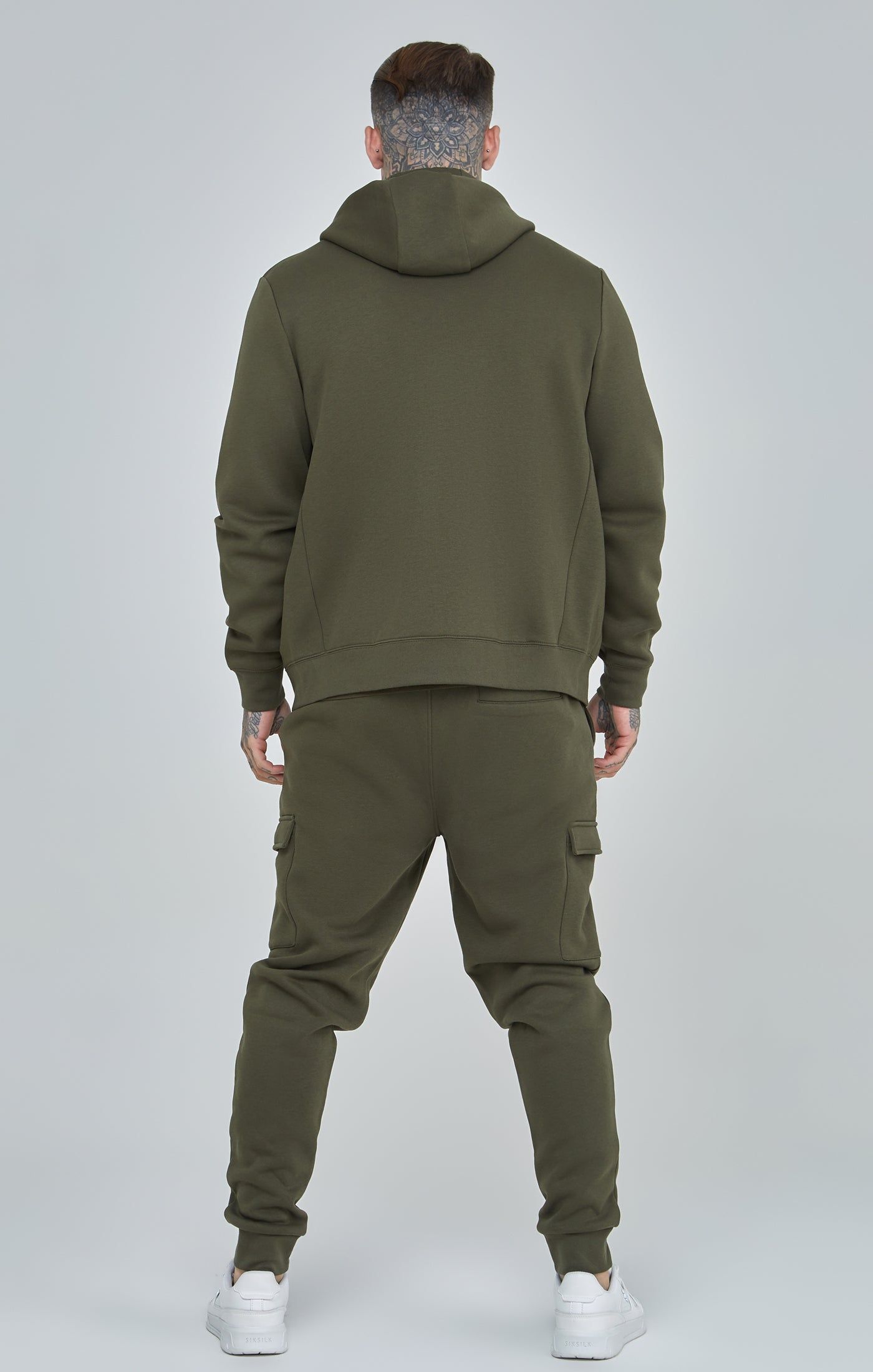 Khaki Essential Cargo Jogger sold by Siksilk product image thumbnail 5
