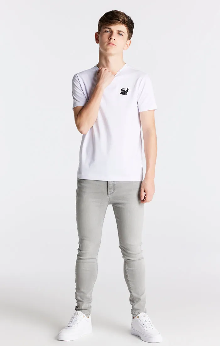 Boys Grey Essential Skinny Denim Jean sold by Siksilk product image thumbnail 3