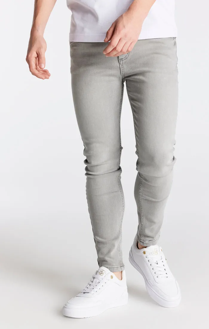 Boys Grey Essential Skinny Denim Jean sold by Siksilk