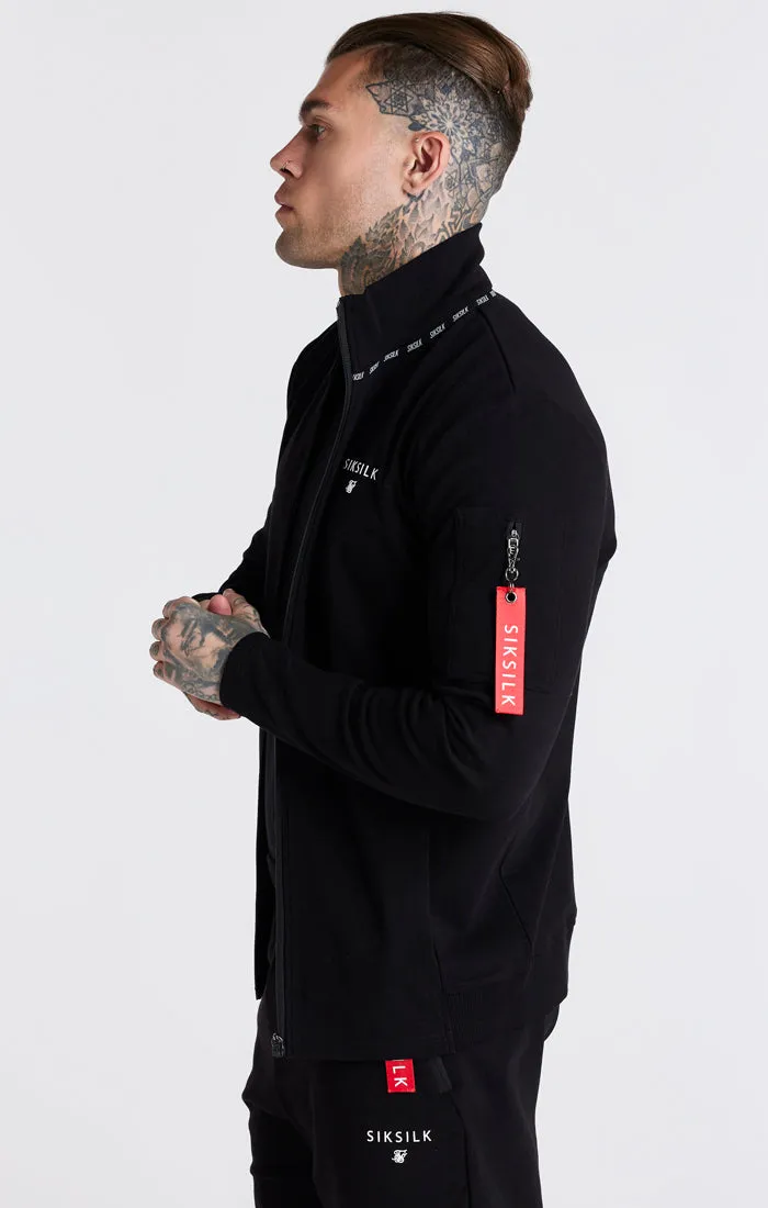 Black Flight Funnel Zip Through Hoodie sold by Siksilk product image thumbnail 2