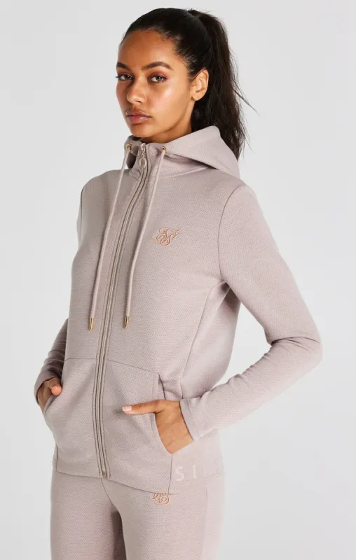 Washed Pink Track Top sold by Siksilk