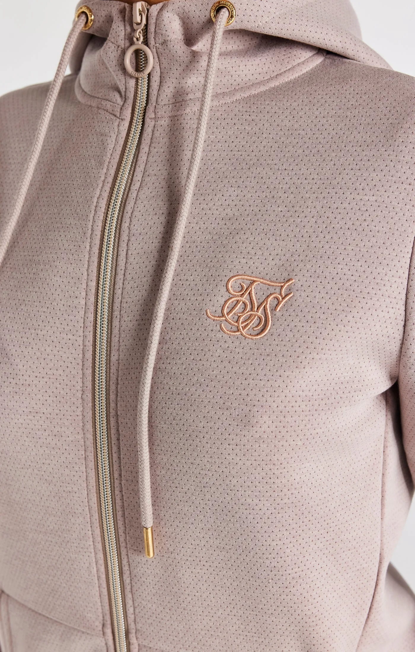 Washed Pink Track Top sold by Siksilk product image thumbnail 2