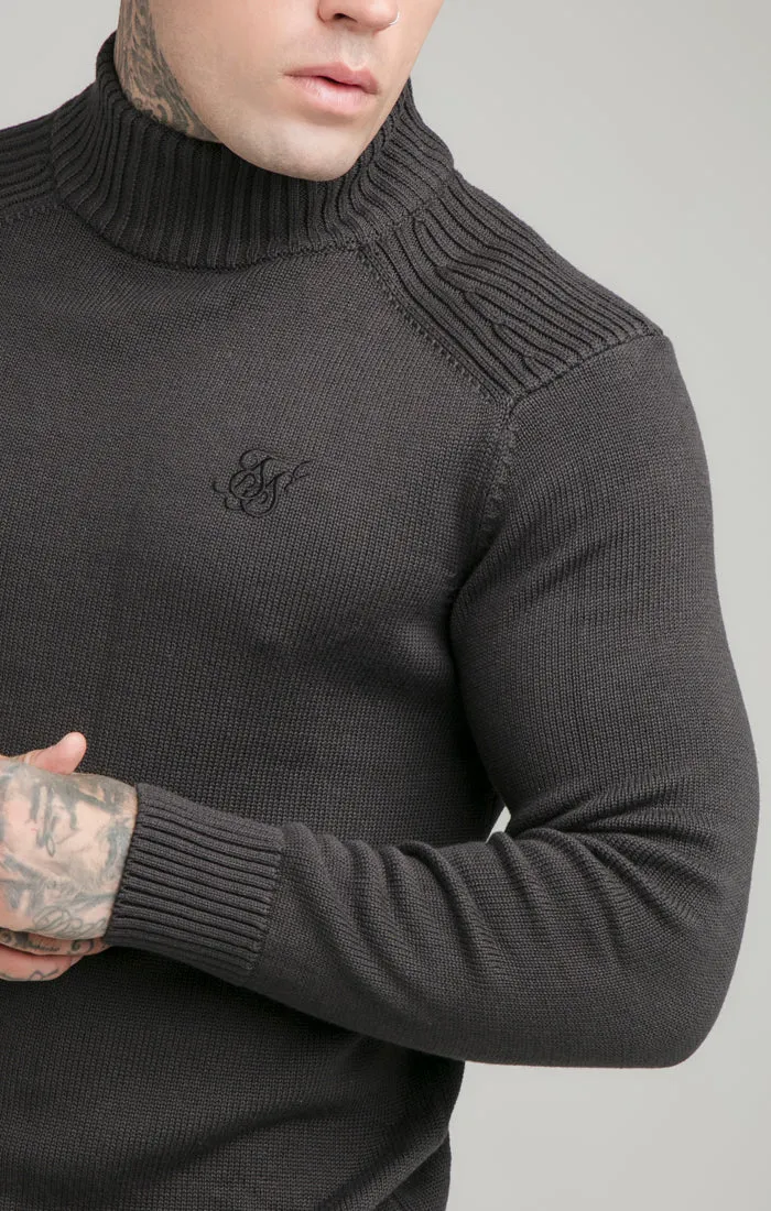 Grey Turtle Neck Jumper sold by Siksilk product image thumbnail 2