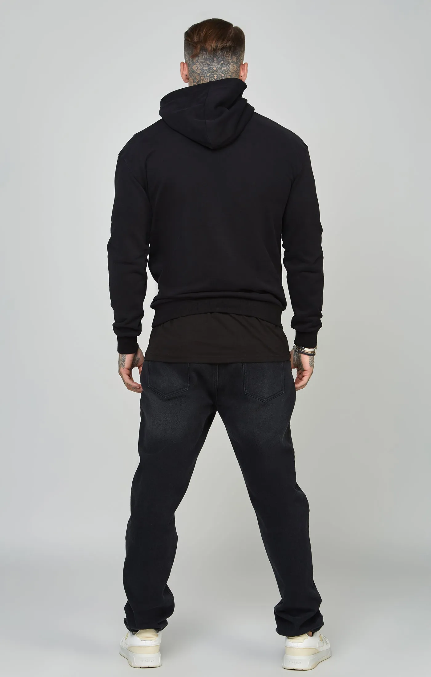 Oversized Crest Logo Hoodie sold by Siksilk product image thumbnail 5