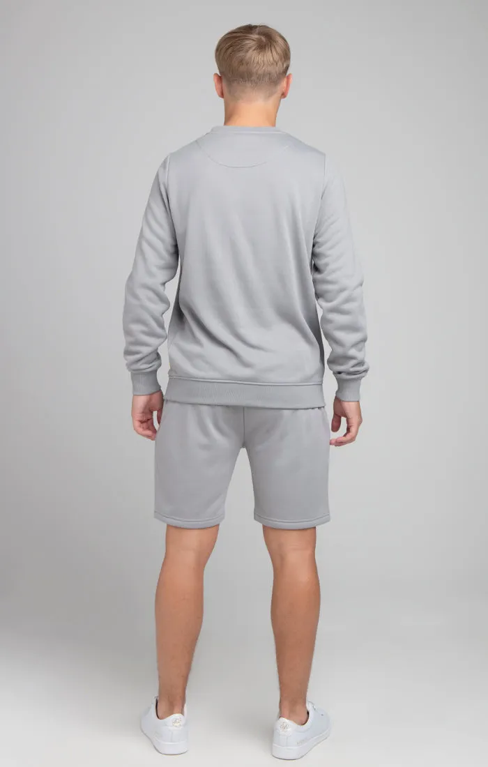 Boys Illusive Grey Crew Sweatshirt sold by Siksilk product image thumbnail 5