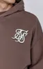 Brown Graphic Hoodie sold by Siksilk