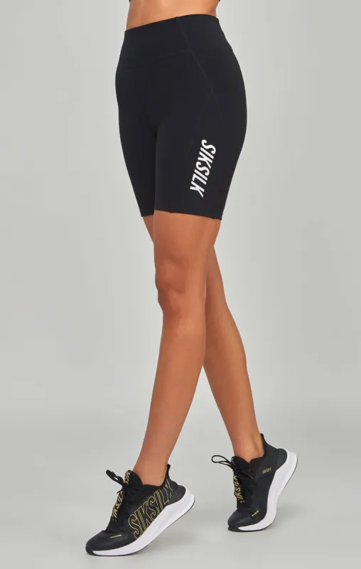 Black Sports Essential Cycling Short sold by Siksilk