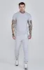 Grey Marl Essentials Joggers sold by Siksilk