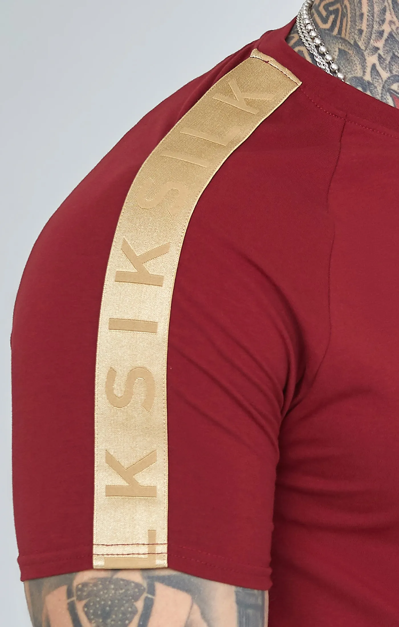 Gold Tape T Shirt sold by Siksilk product image thumbnail 3