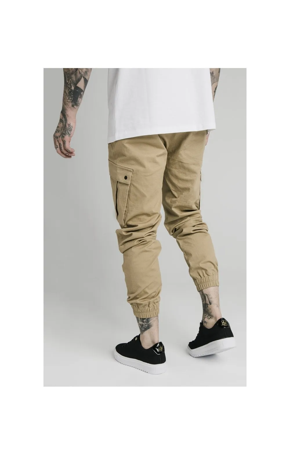 SikSilk Cargo Pants - Beige sold by Siksilk product image thumbnail 4