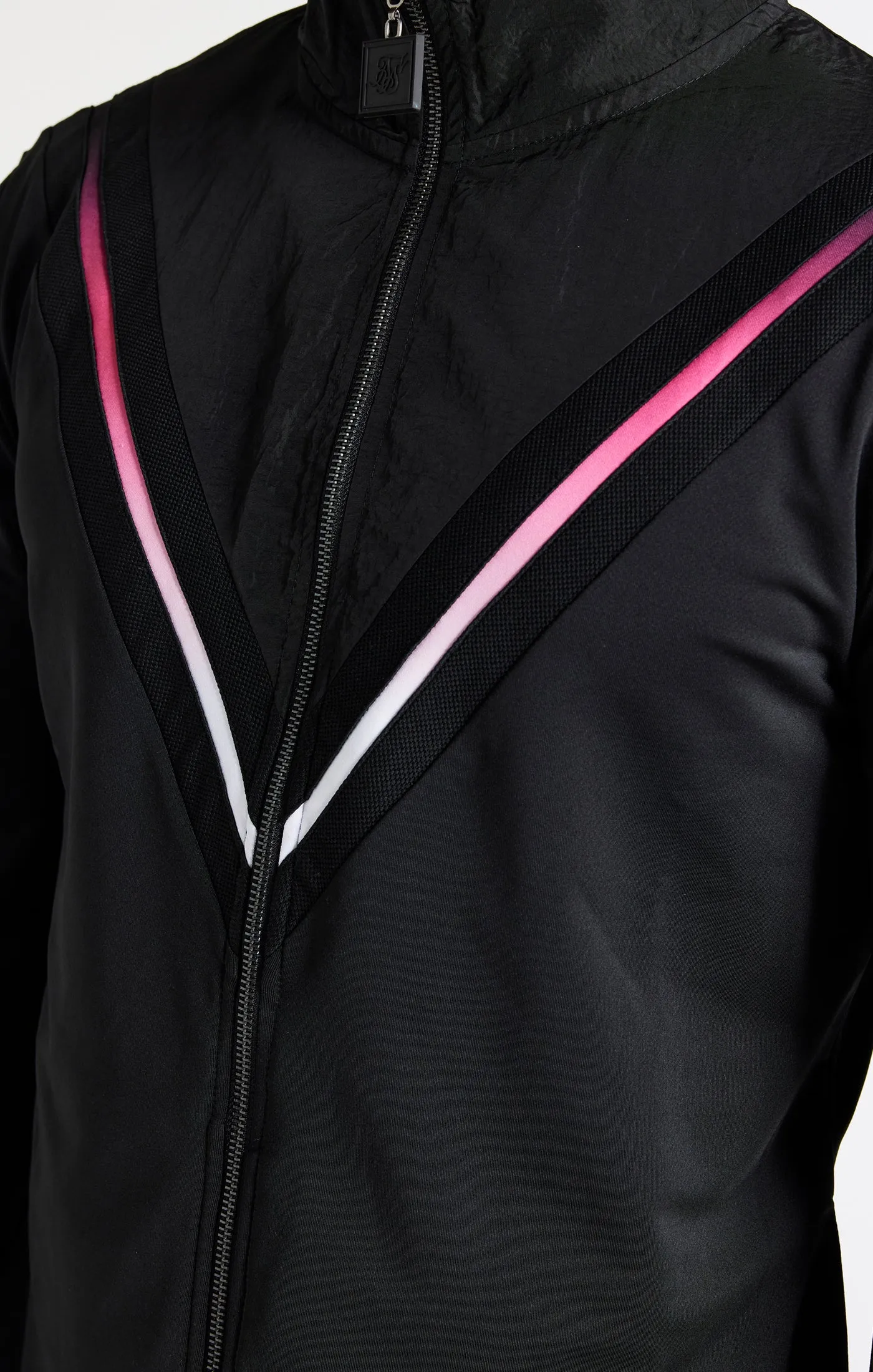 Black Fade Quarter Zip Funnel sold by Siksilk product image thumbnail 2