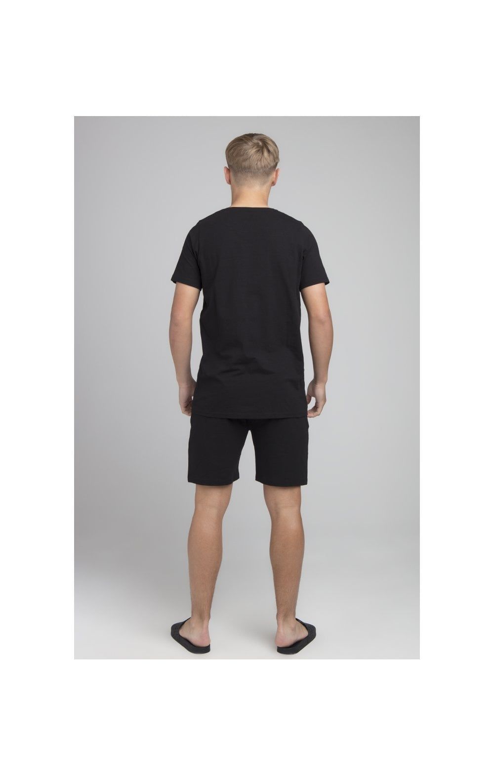 Boys Illusive Black T-Shirt And Short Twin Set sold by Siksilk product image thumbnail 3