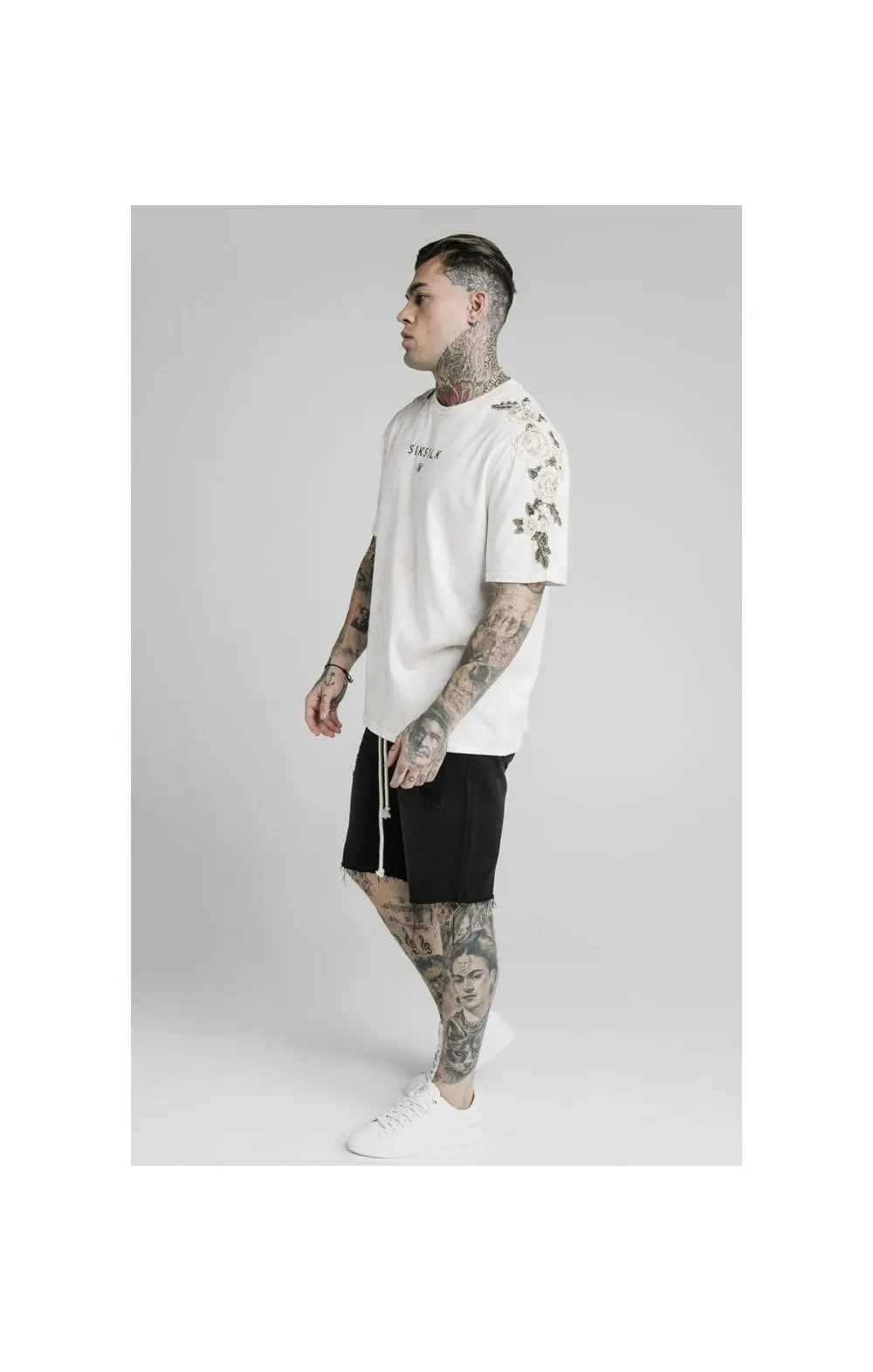 SikSilk S/S Essential Tee - Pink sold by Siksilk product image thumbnail 4