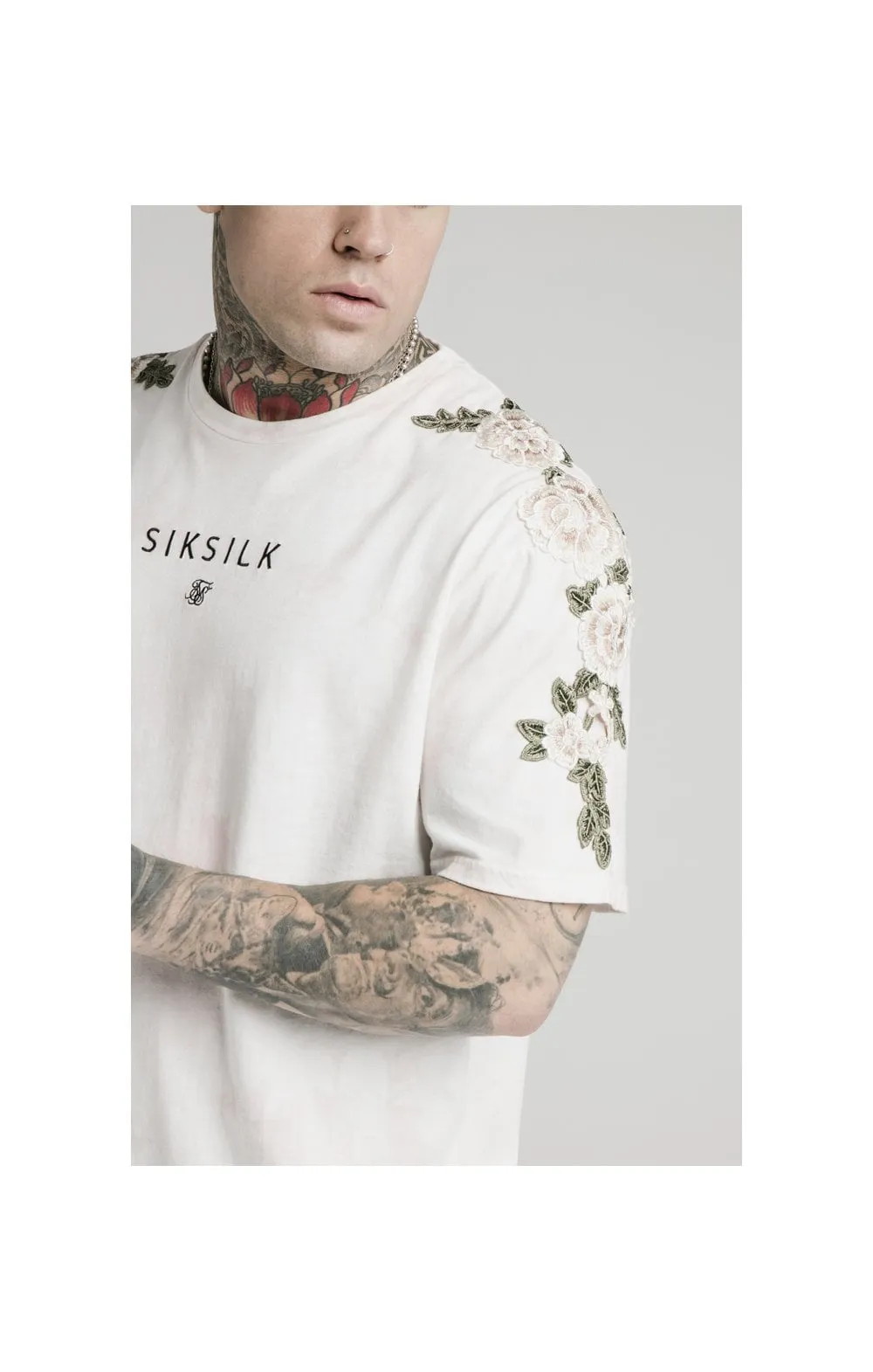 SikSilk S/S Essential Tee - Pink sold by Siksilk product image thumbnail 2