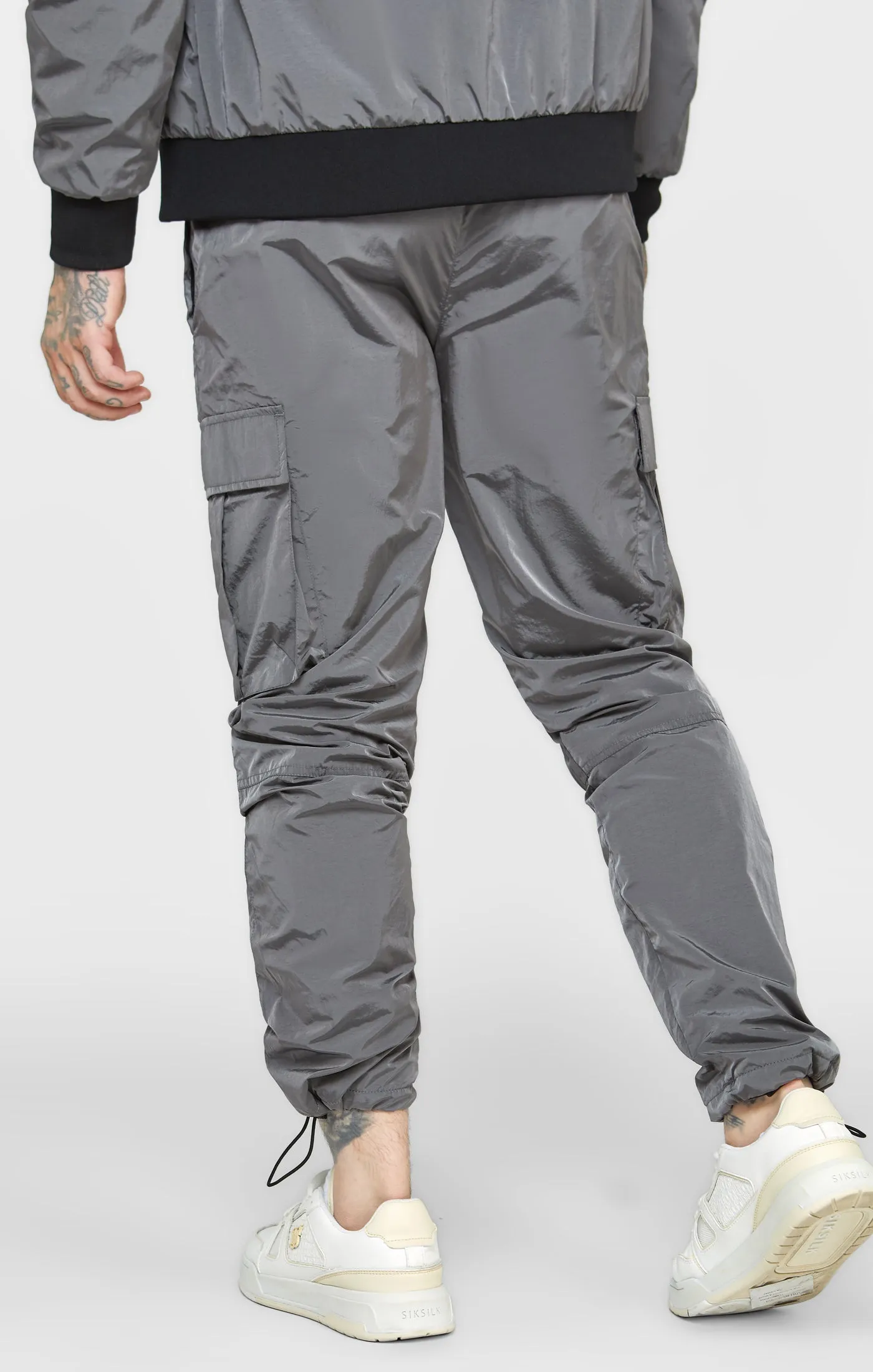 Grey Combat Pant sold by Siksilk product image thumbnail 4