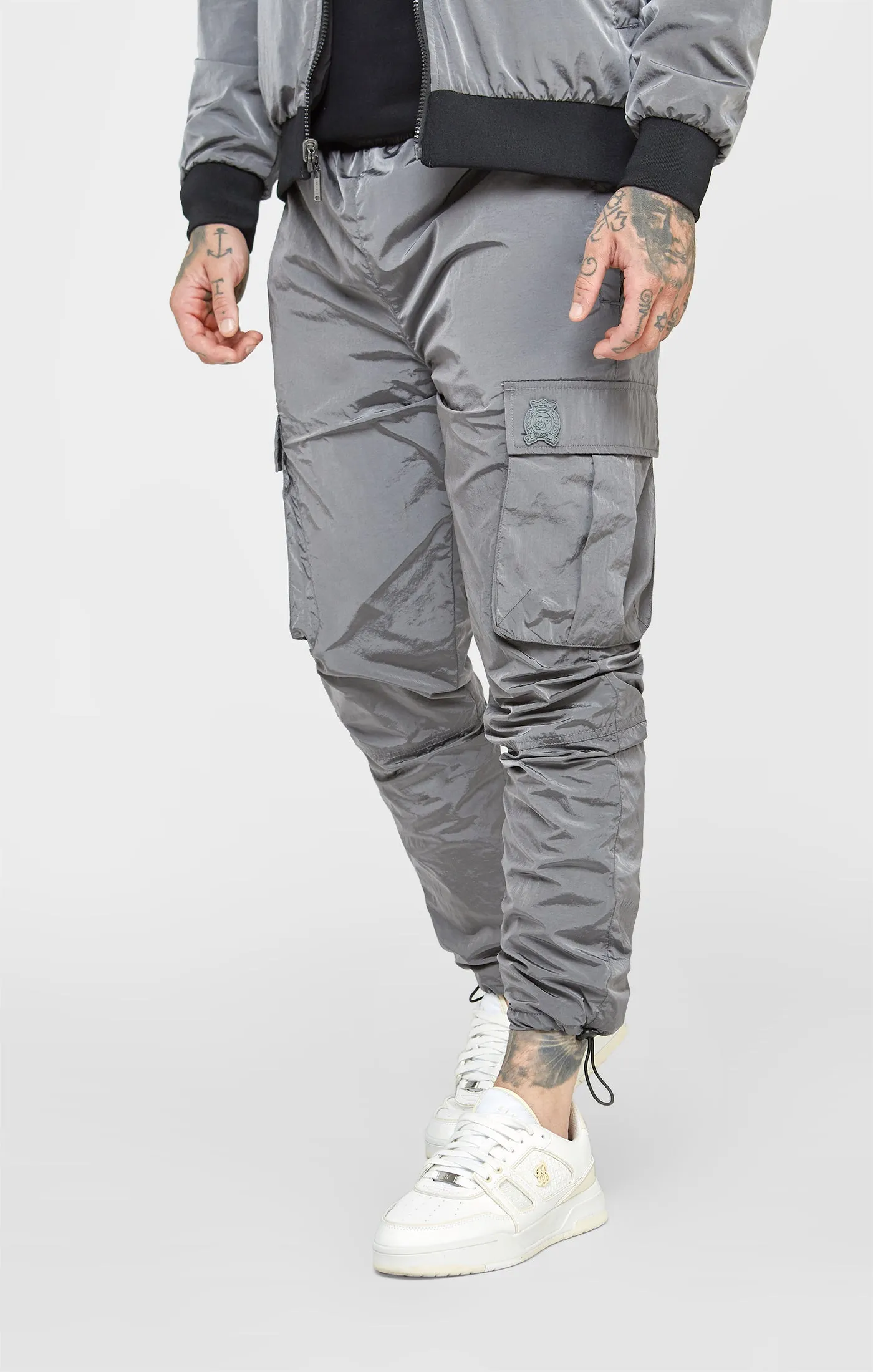 Grey Combat Pant sold by Siksilk