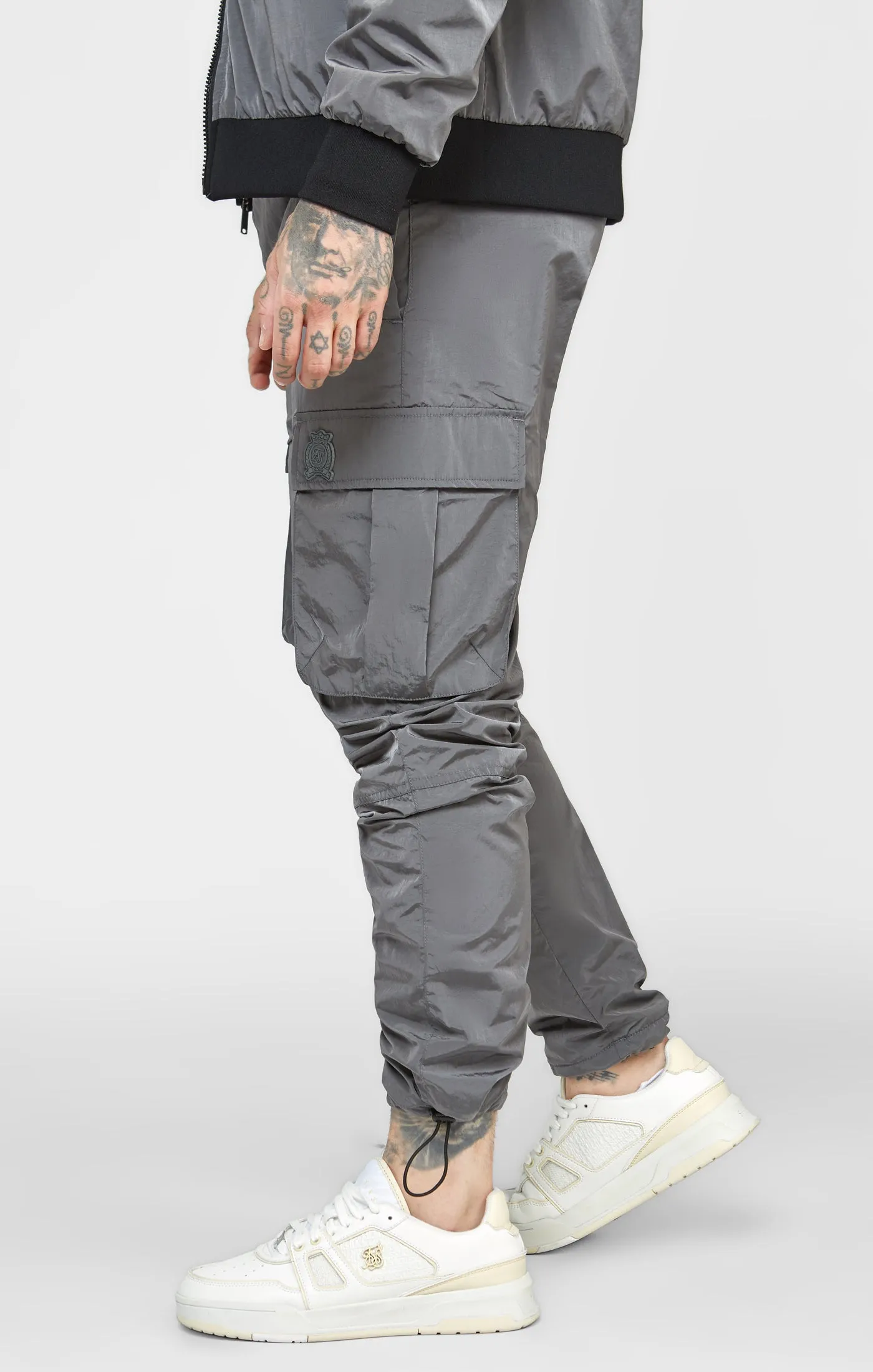 Grey Combat Pant sold by Siksilk product image thumbnail 2