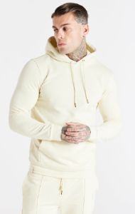 Ecru Smart Overhead Hoodie sold by Siksilk